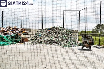 Siatki Nowy Sącz - Siatka zabezpieczająca wysypisko śmieci dla terenów Nowego Sącza